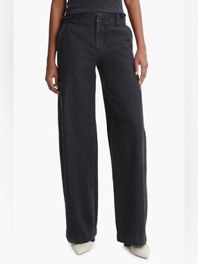 Vince Utility Straight Leg Cargo Jeans - Size 0